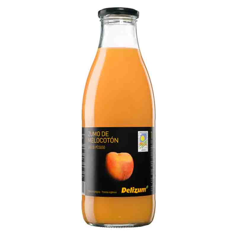 ZUMO DE MELOCOTÓN BIO 1L DELIZUM
