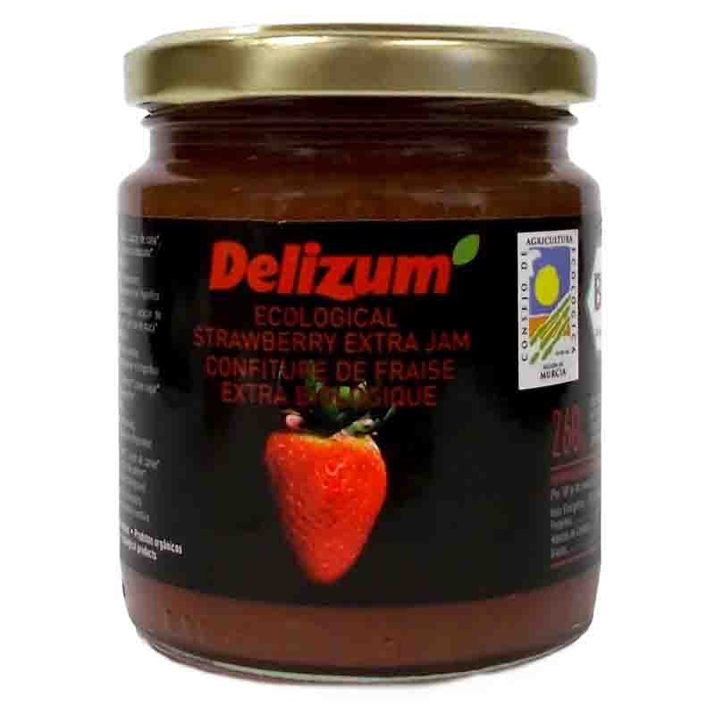 Mermelada de fresa 260g BIO Delizum