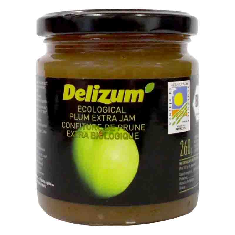 Mermelada de ciruela 260g BIO Delizum