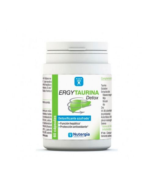 NUTERGIA - ERGYTAURINA DETOX 60 CAPSULAS
