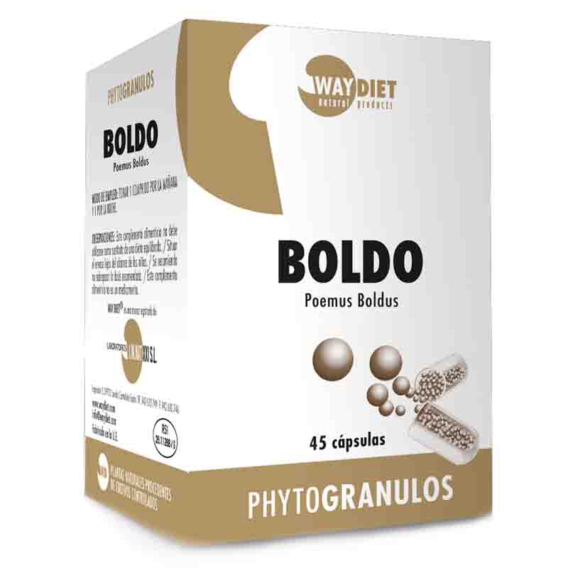 Boldo 478mg en phytogranulos 45 caps Way Diet