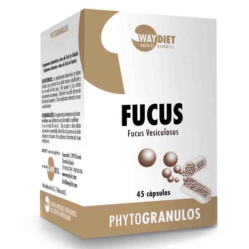 Fucus 478mg 45 cápsulas phytogranulos Way Diet