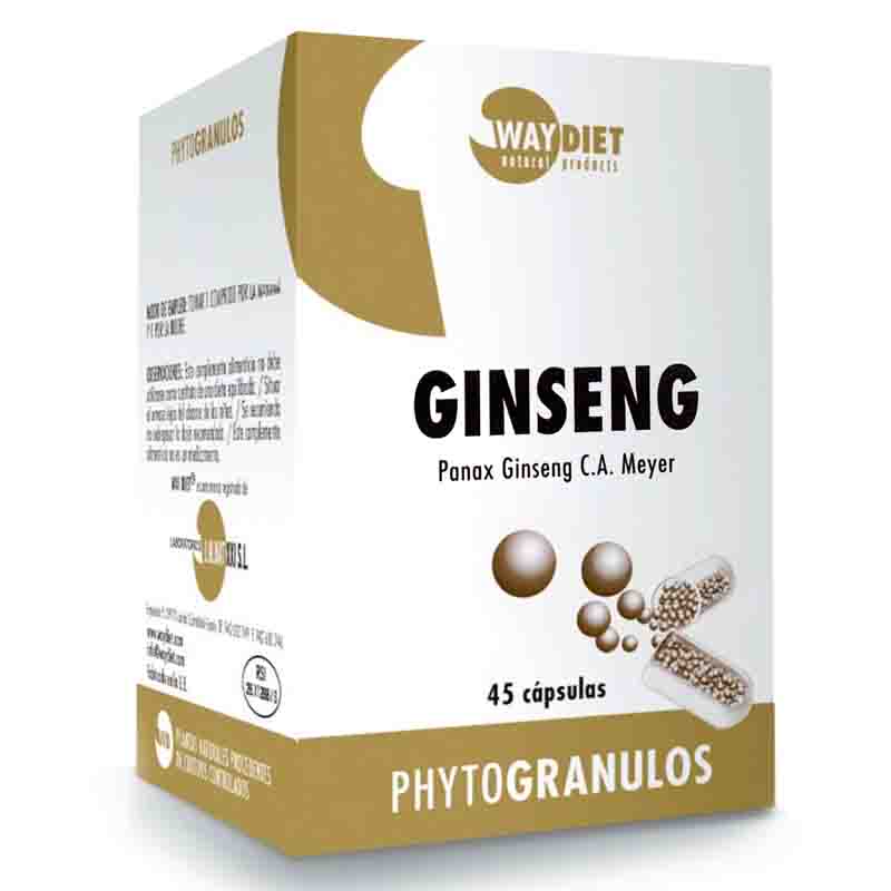 Ginseng 478mg de Way Diet 45 cápsulas