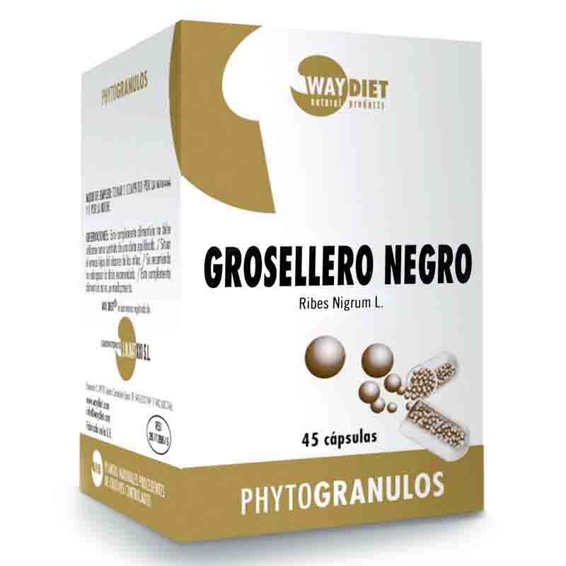 Grosellero negro 478mg en phytogranulos 45 caps WayDiet