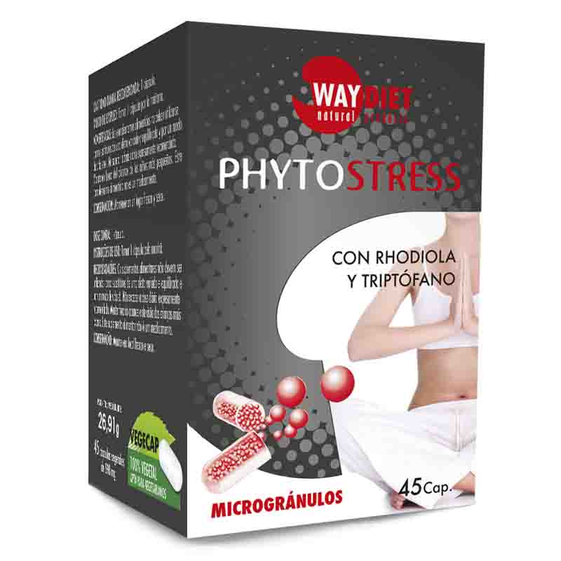 PhytoStress 500mg en microgránulos 45 caps Way Diet