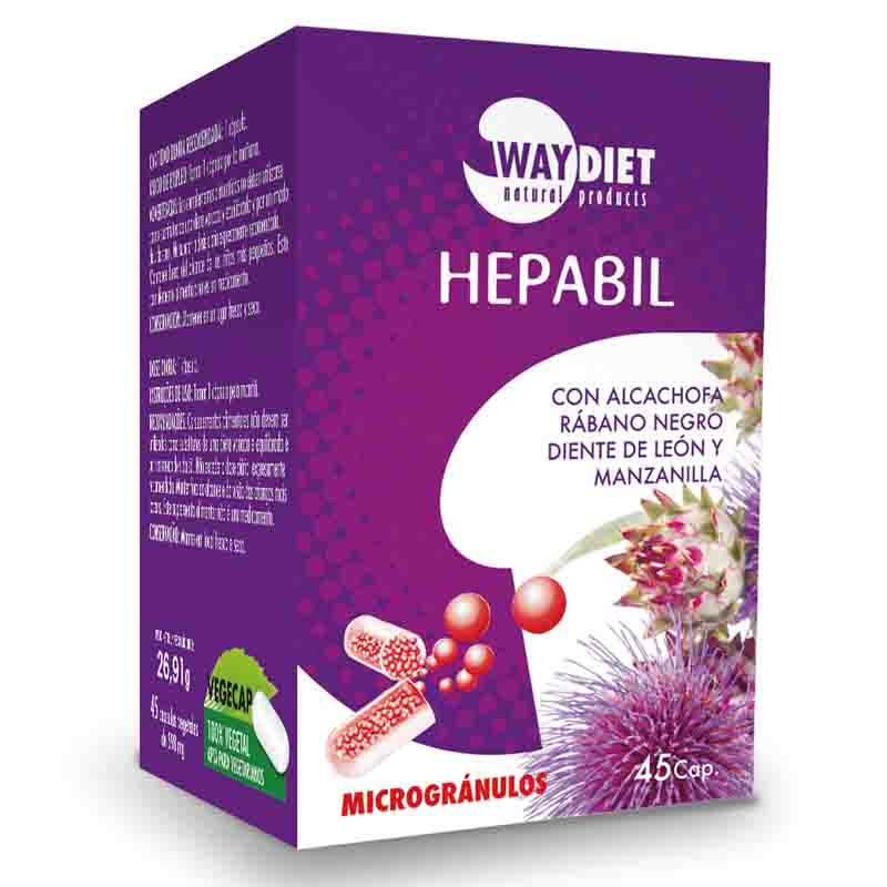 Hepabil 400mg 45 caps Way Diet