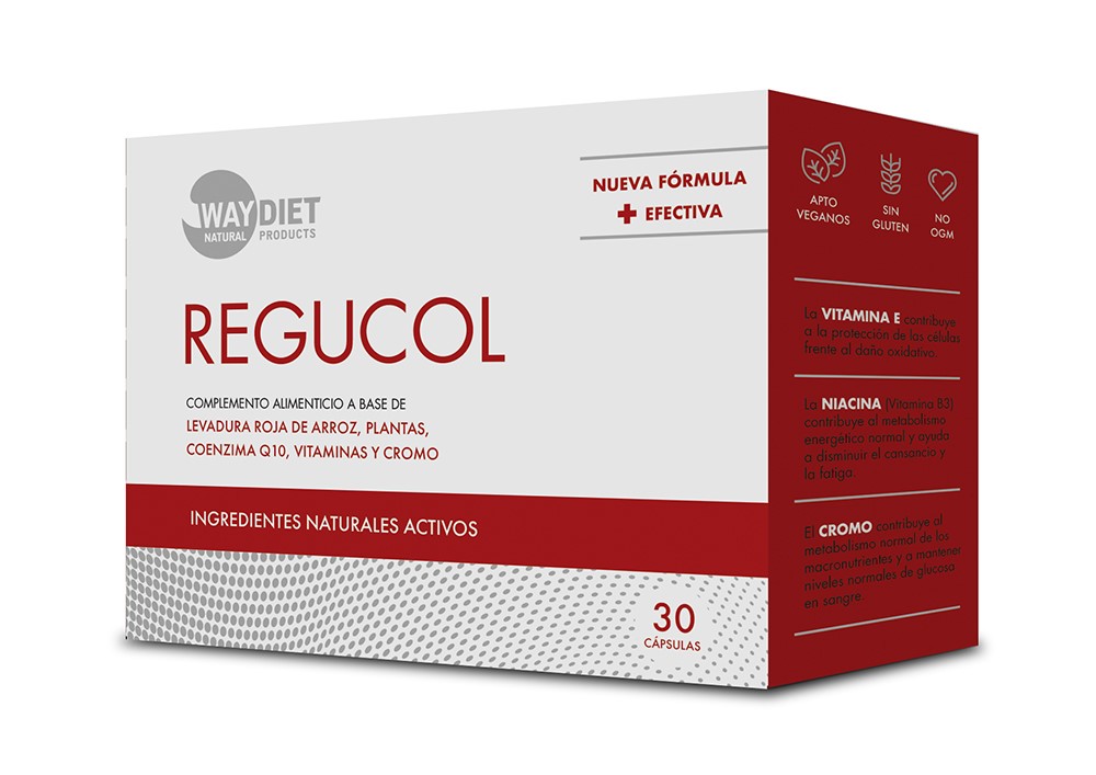 Regucol 572mg 30 cápsulas nueva fórmula Way Diet