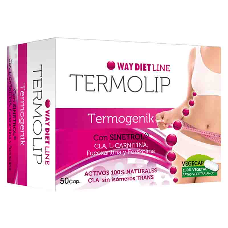Termolip 750mg 50 cápsulas Way Diet
