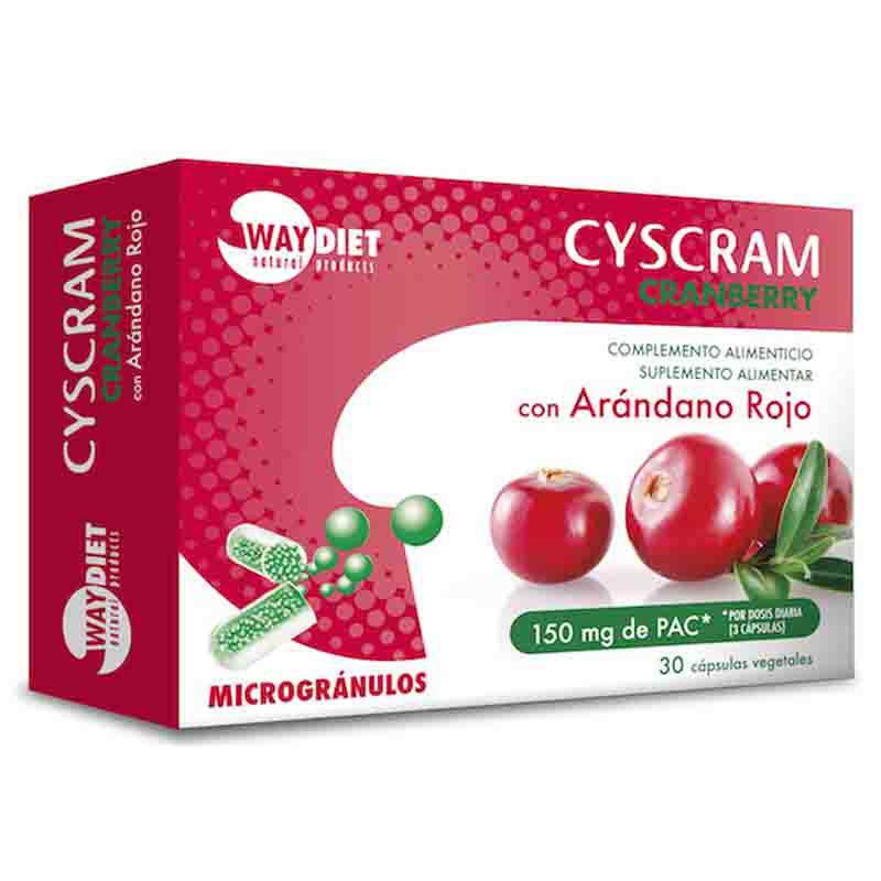 Cyscram Cranberry 150mg PAC (WAY DIET), 30 phytogránulos