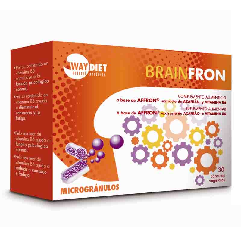 WAY DIET - BRAINFRON - AZAFRAN 478mg - 30 caps
