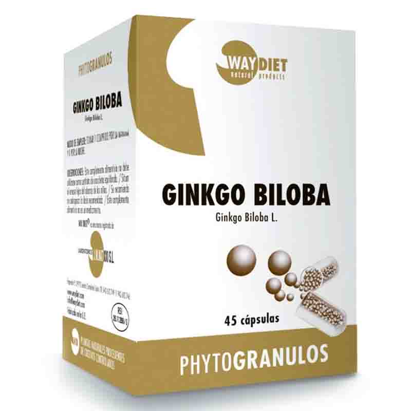 Ginkgo Biloba 400mg 45 phytogranulos WayDiet