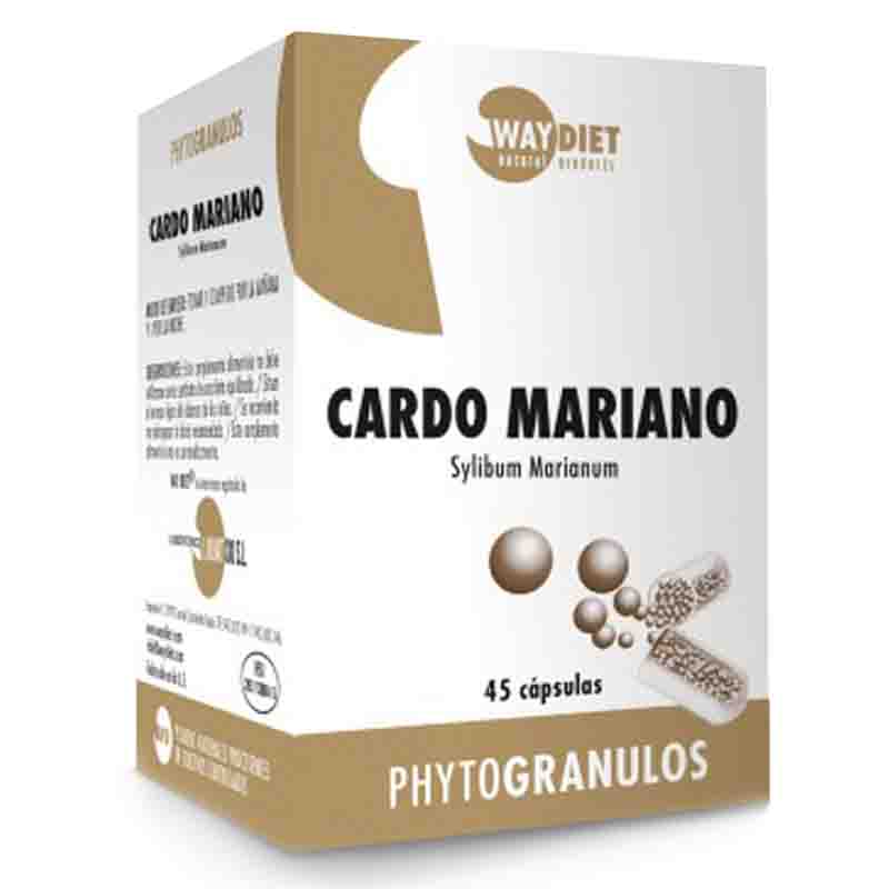 Cardo Mariano 400mg Way Diet 45 cápsulas