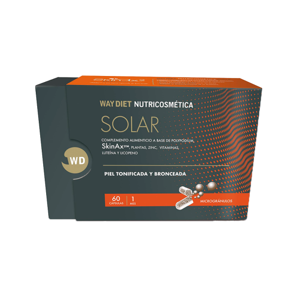WAYDIET NUTRICOSMETICA - SOLAR 60 cápsulas