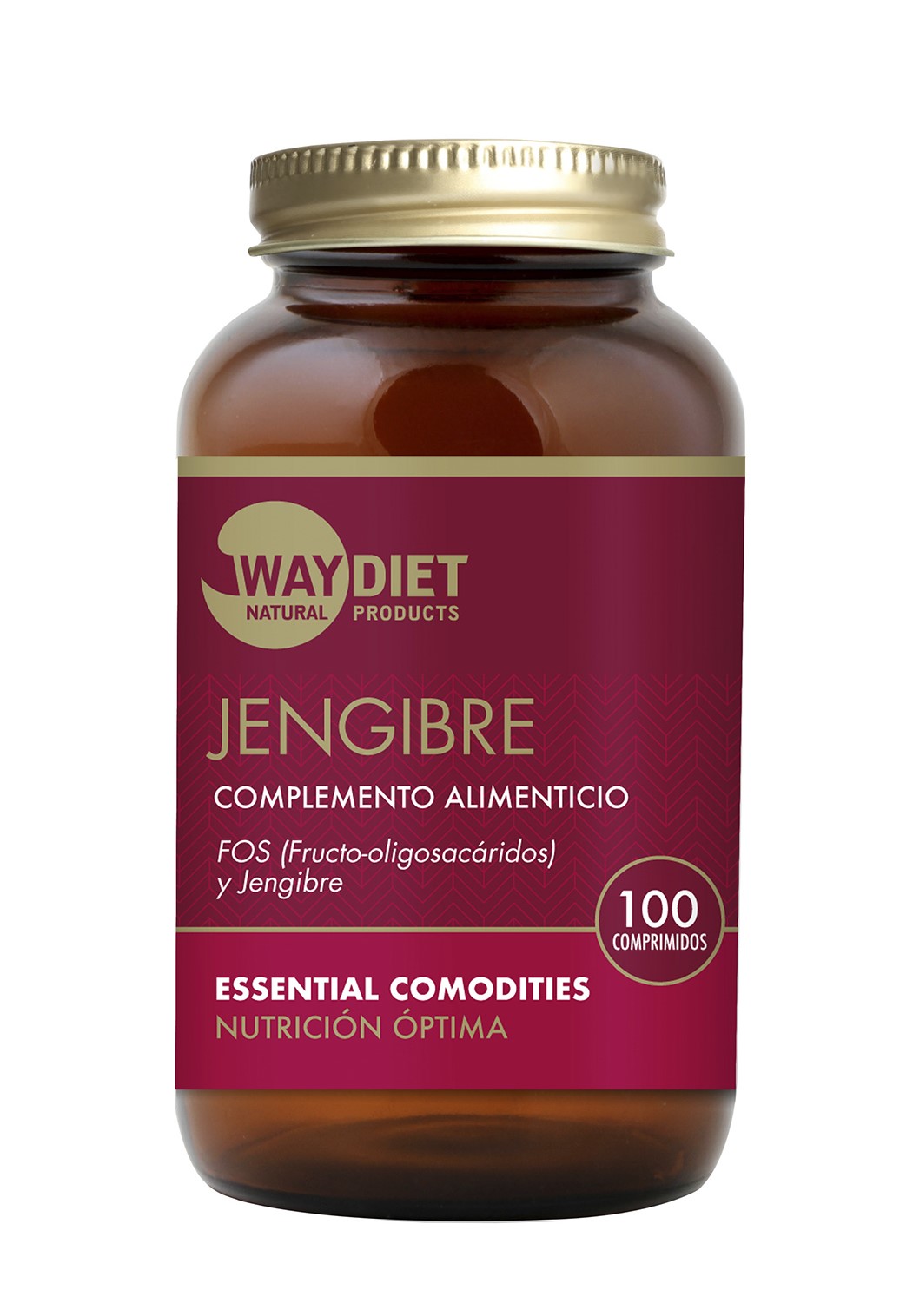 Jengibre Essential Comodities de Way Diet 100 comprimidos
