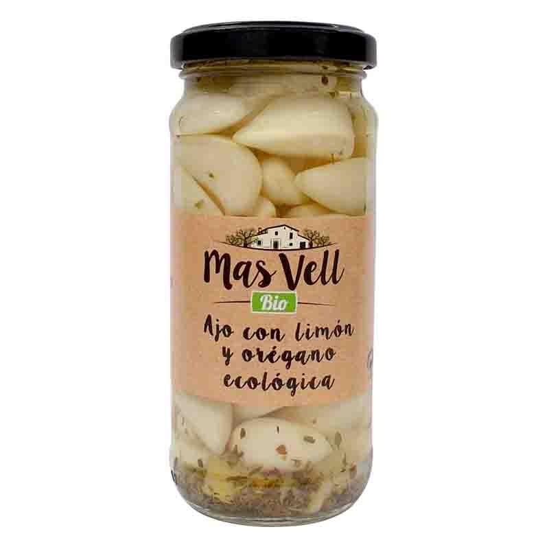 Ajo con limón y orégano 235g BIO MasVell