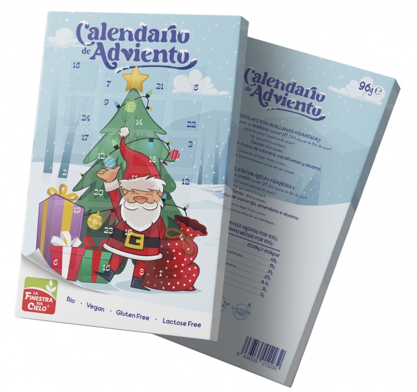 Calendario de adviento La Finestra Sul Cielo 94g | ecológico