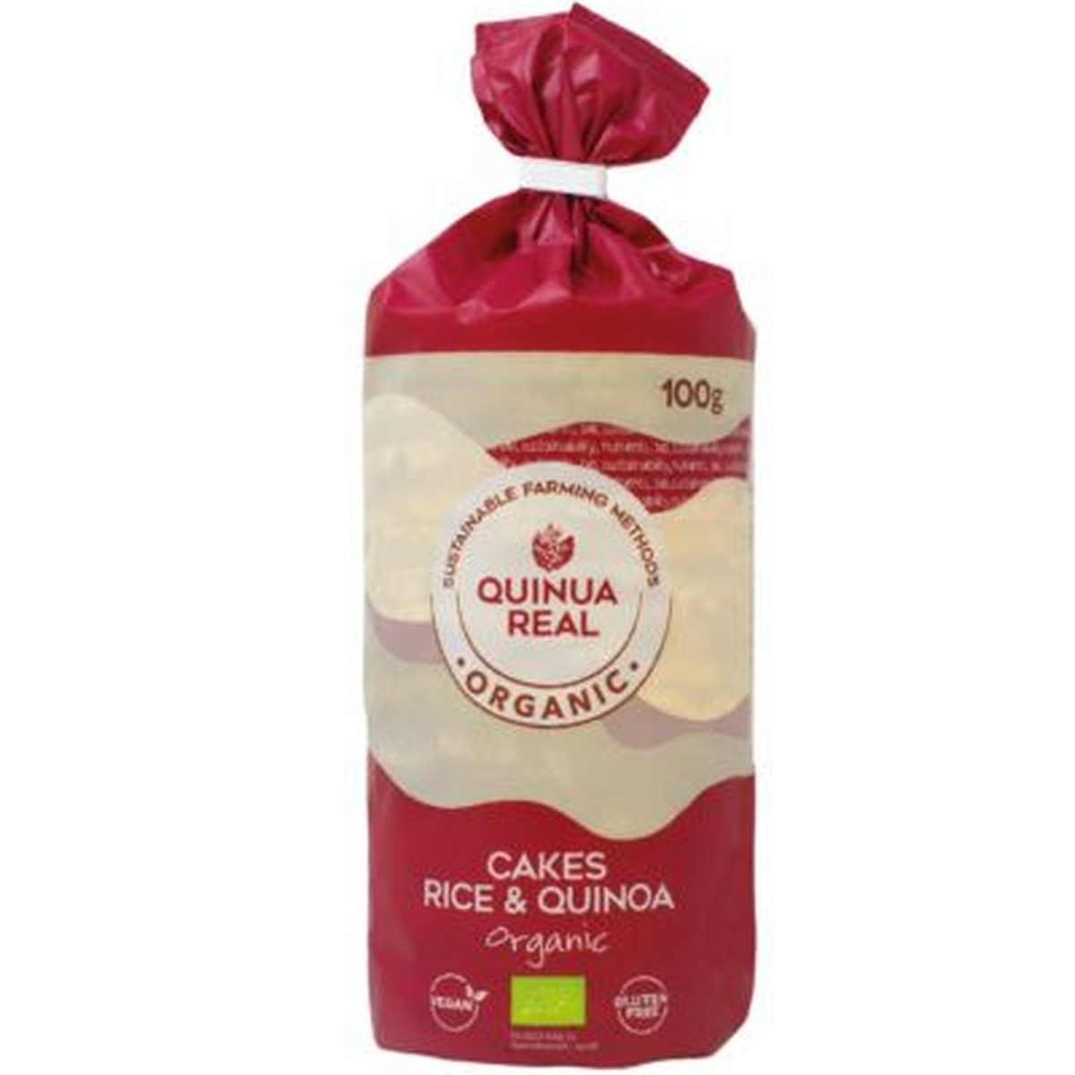 Tortitas de arroz integral y quinoa Quinua Real 100g | ecológicas
