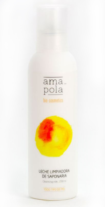 AMAPOLA - LECHE LIMPIADORA DE SAPONARIA 250ml