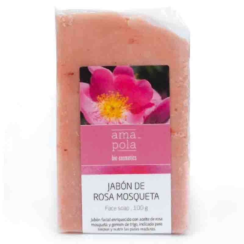 AMAPOLA - JABON DE ROSA MOSQUETA 100g