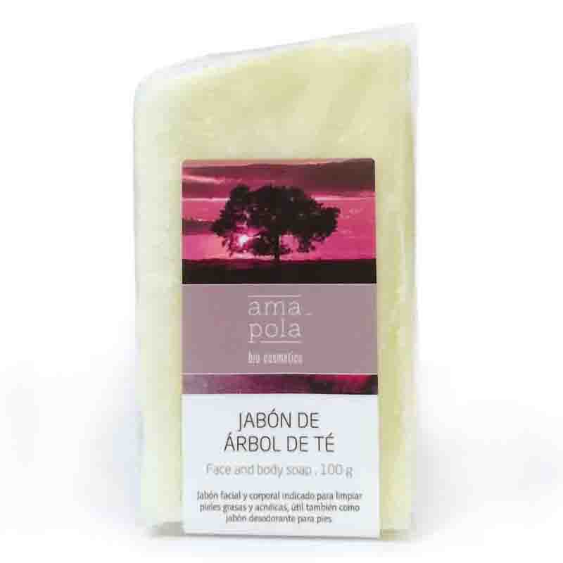 AMAPOLA - JABON DE ARBOL DE TE 100g