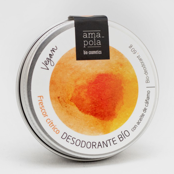 AMAPOLA - DESODORANTE SOLIDO FRESCOR CITRICO 60g