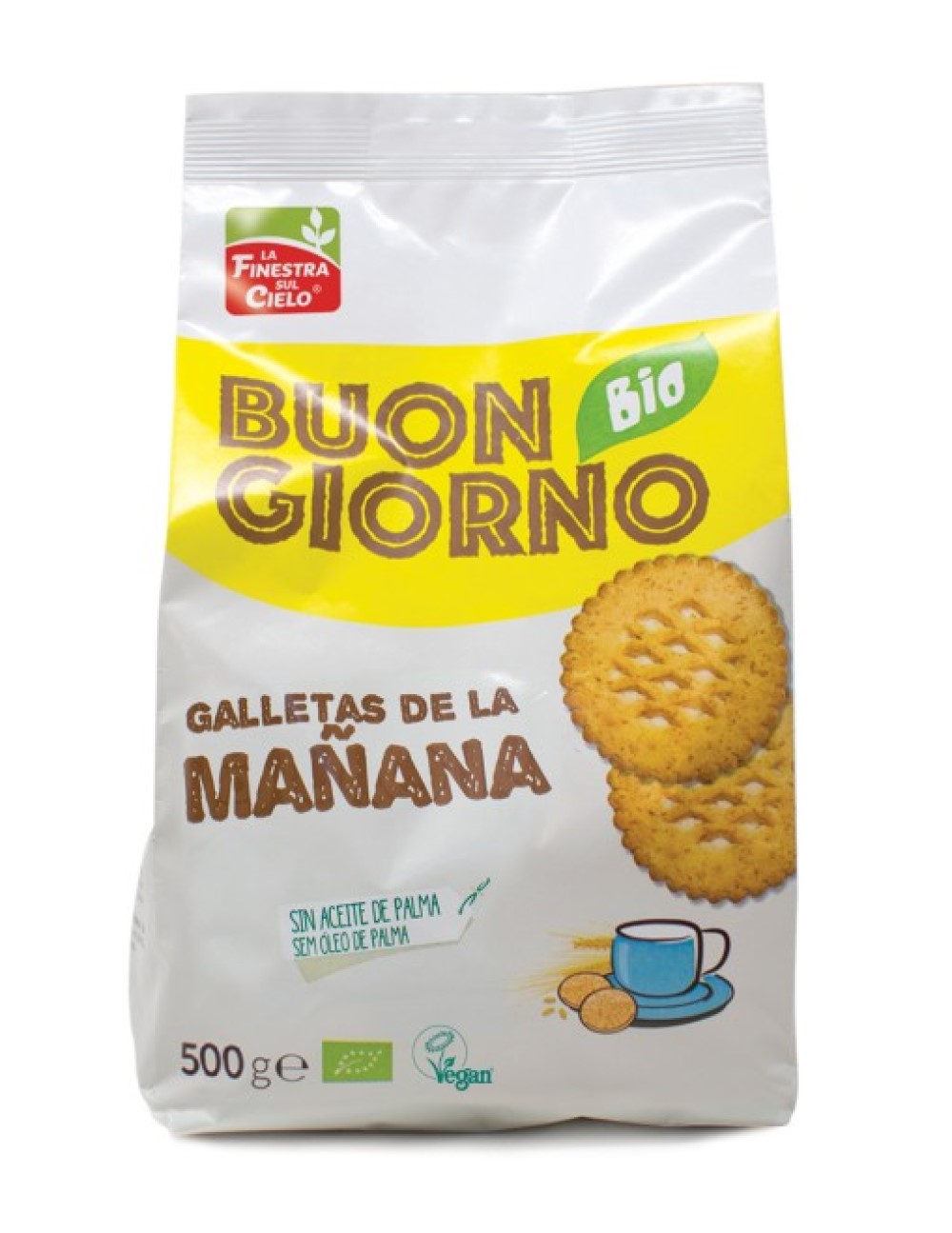 Galletas de la mañana sin azúcar Finestra Sul Cielo 500g | ecológico