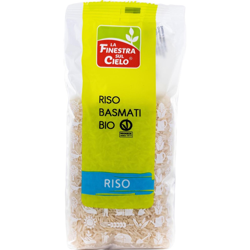Arroz Basmati Ecológico 400g Finestra Sul Cielo