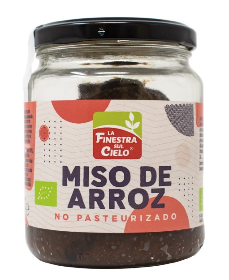 Miso de arroz no pasteurizado 300g La Finestra Sul Cielo | ecológico