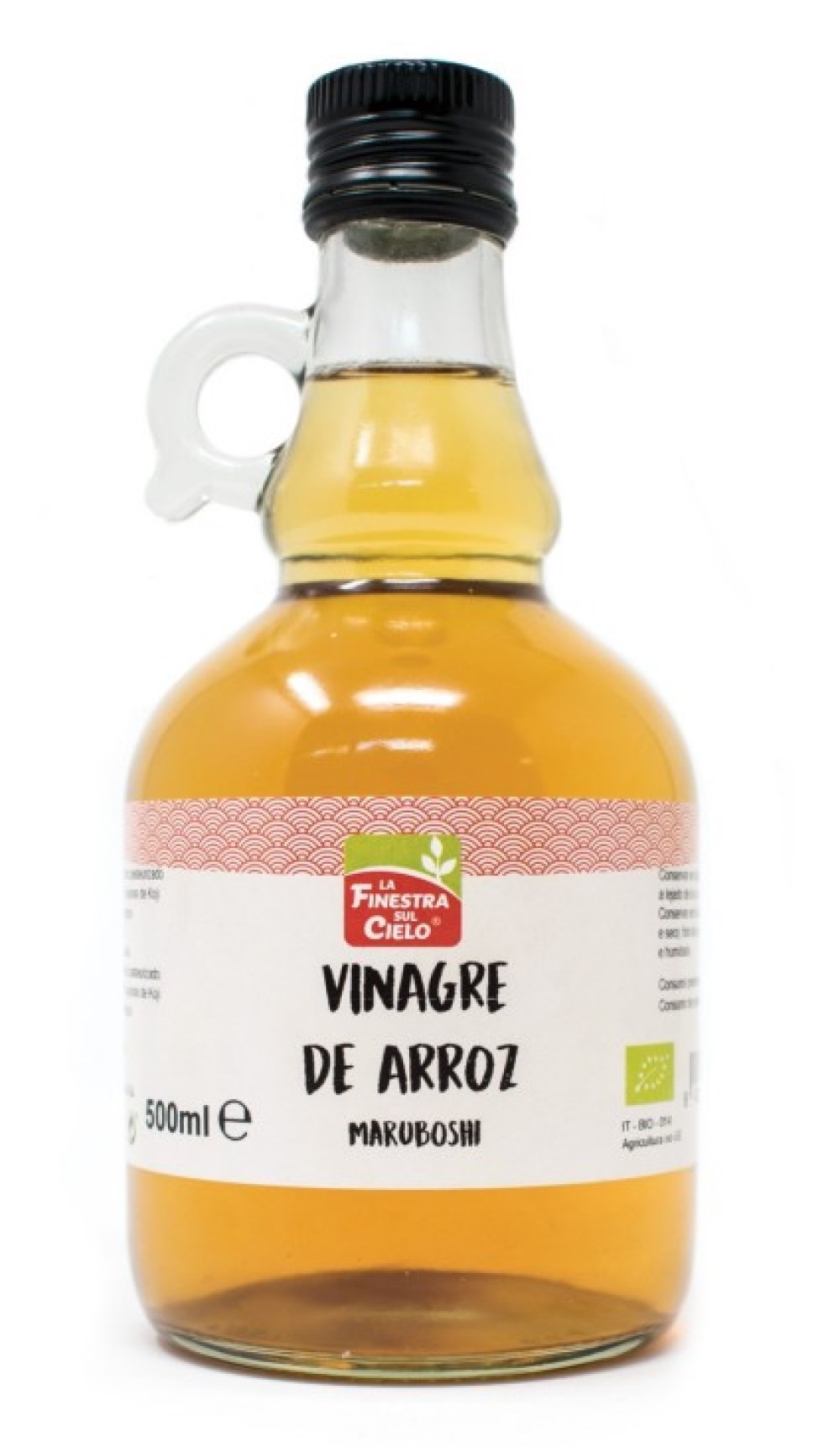 Vinagre de arroz 500ml La Finestra Sul Cielo | ecológico
