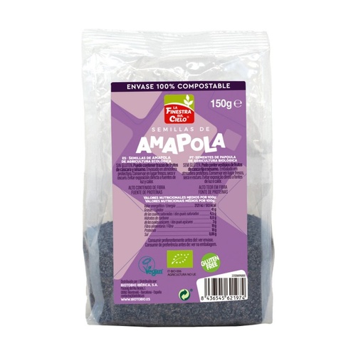 Semllas de Amapola La Finestra Sul Cielo 150g | ecológico