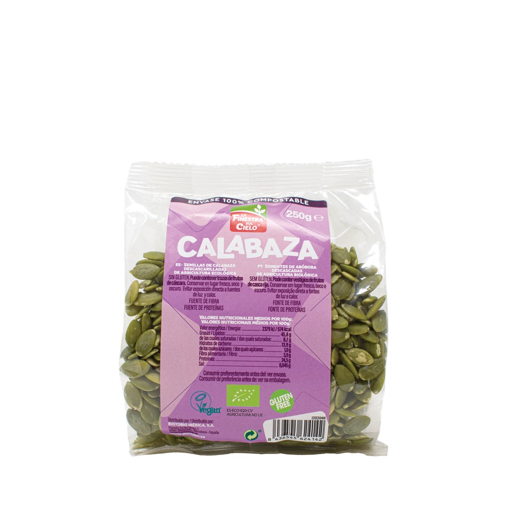 Pipas de Calabaza La Finestra Sul Cielo 250g | ecológico