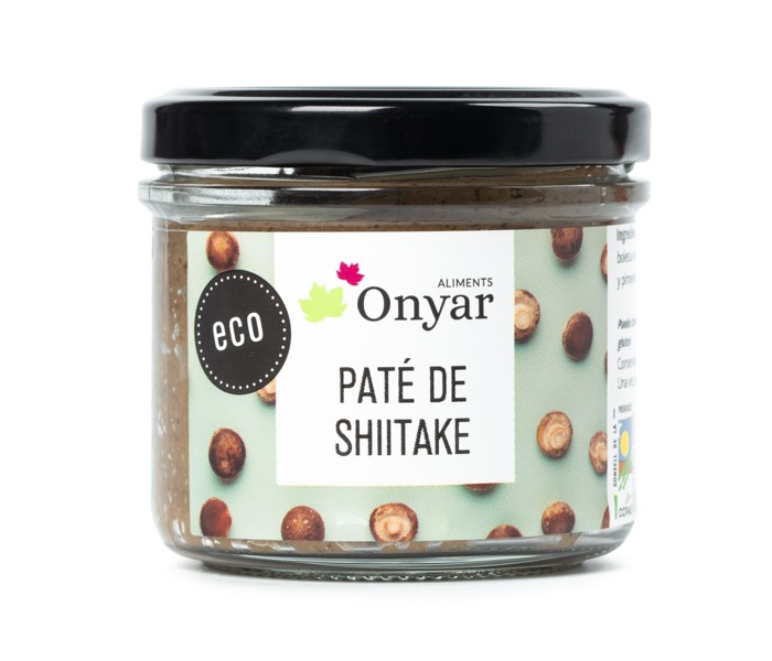 Paté de shiitake 100g Aliments Onyar | ecológico