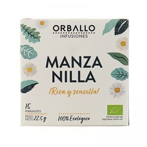 Manzanilla 12 pirámides Orballo | ecológico