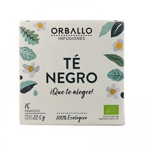 Té negro 12 pirámides Orballo | ecológico