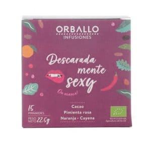 Infusión descaradamente sexy 12 pirámides Orballo | ecológico