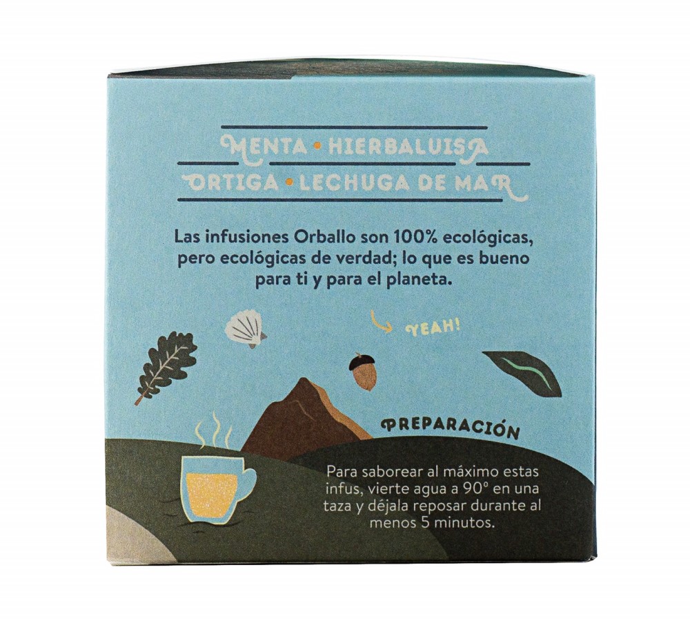 Avanza infusión del camino 12 pirámides Orballo | ecológico 2