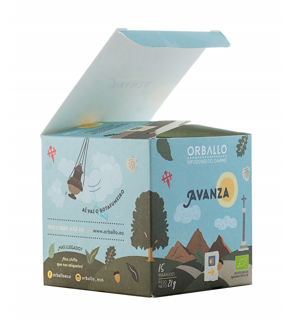 Avanza infusión del camino 12 pirámides Orballo | ecológico 4