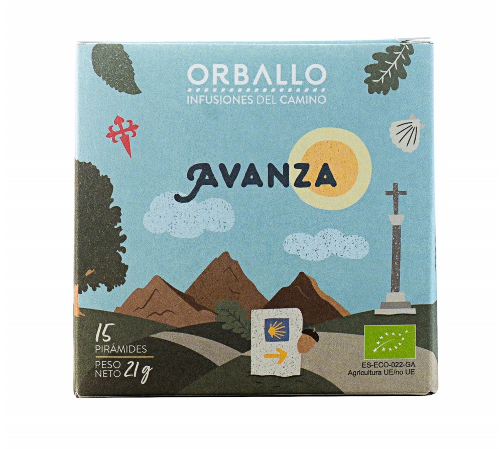 Avanza infusión del camino 12 pirámides Orballo | ecológico