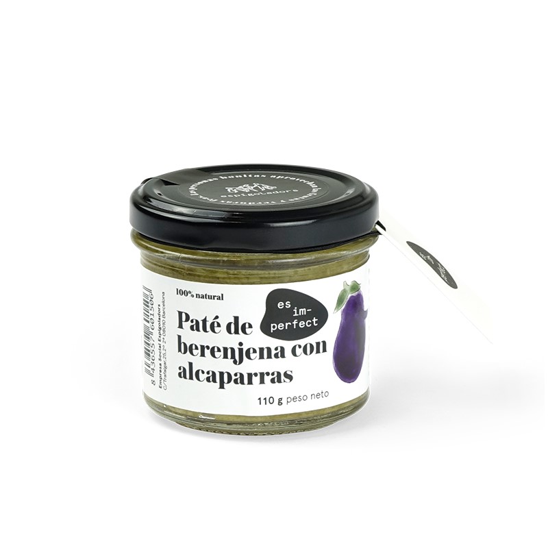 Paté de berenjena con alcaparras 110g Es Imperfect
