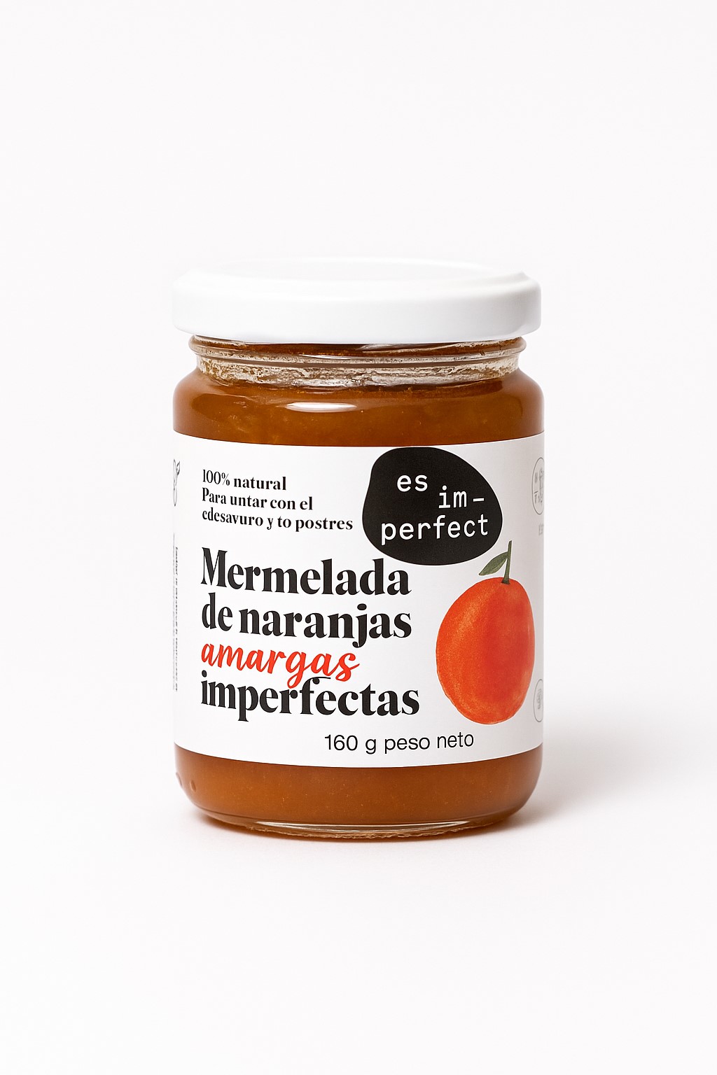 Mermelada de naranjas amargas imperfectas 160g 