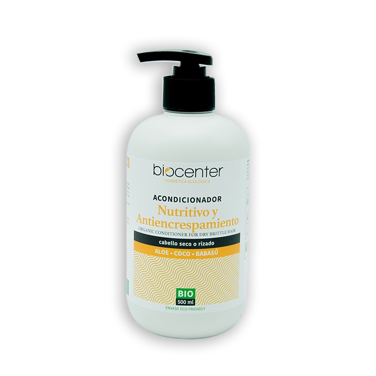 BIOCENTER TOP - ACONDICIONADOR NUTRITIVO Y ANTIENCRESPAMIENTO 500ml