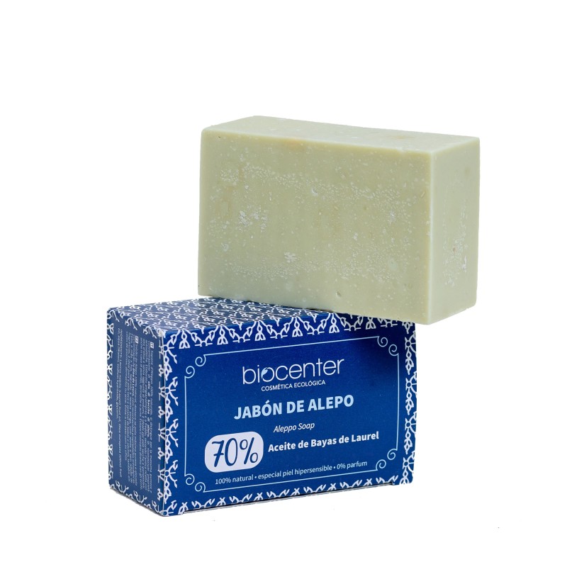 BIOCENTER - JABÓN DE ALEPO 70% - 150g