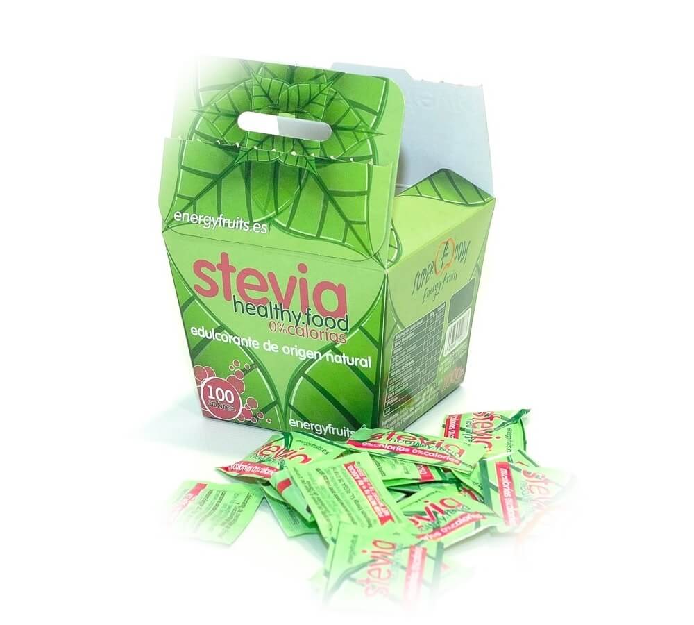 Stevia Energy Feelings 100 sobres   Edulcorante Natural Sin Calorías | 0% Azúcar 2