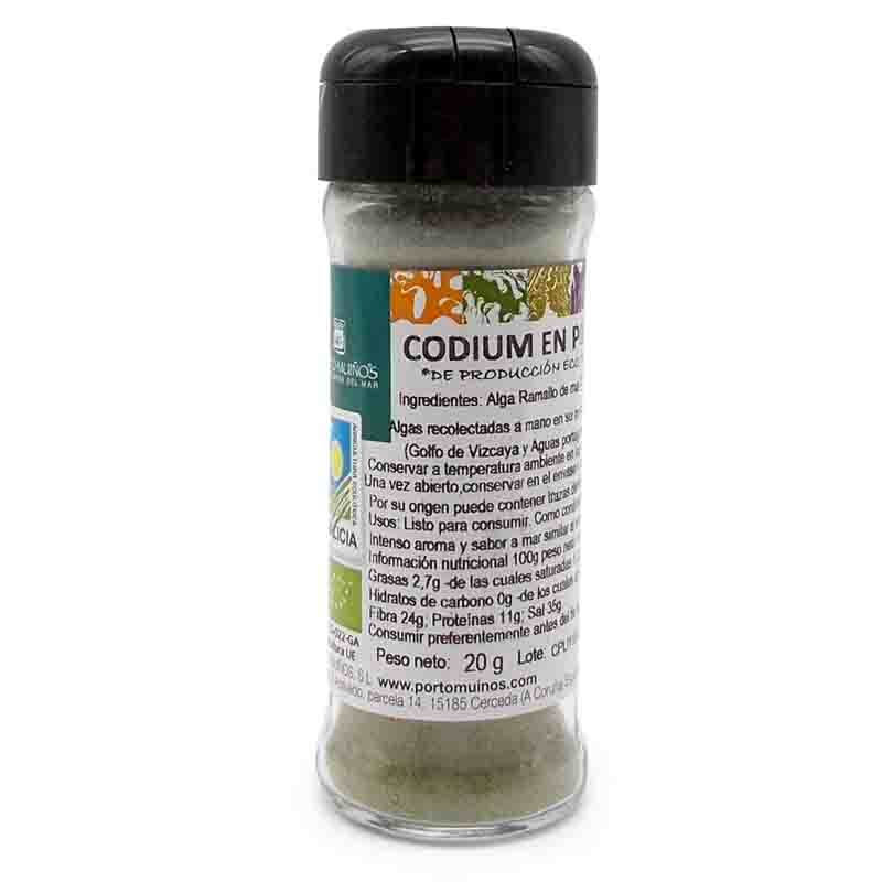PORTO - CODIUM LIOFILIZADO BIO 20g (SUSTITUTIVO DE LA SAL)