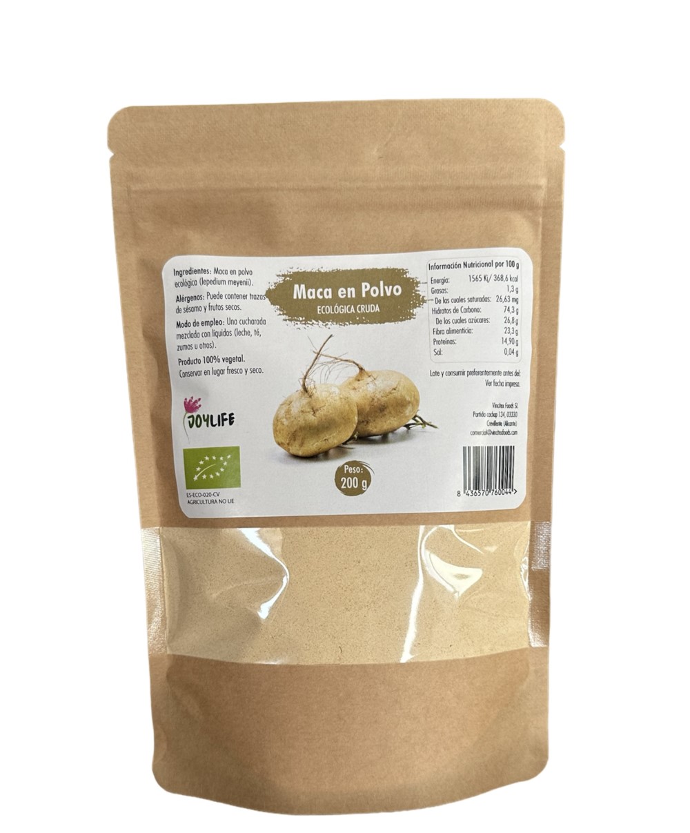 Maca en polvo JoyLife 200g | ecológico