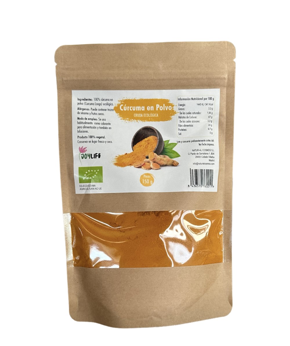 Cúrcuma en polvo JoyLife 150g | ecológico