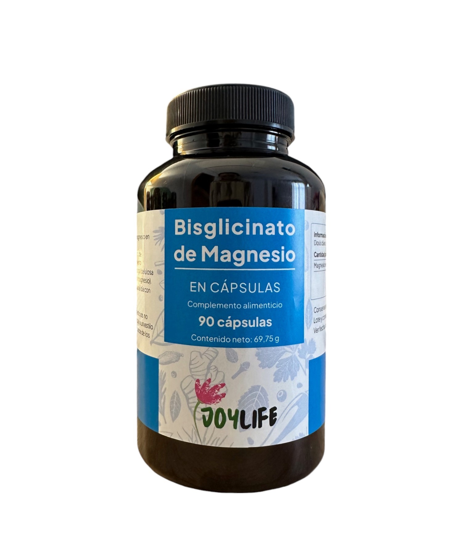 Bisglicinato de magnesio Joylife 90 cápsulas 600mg