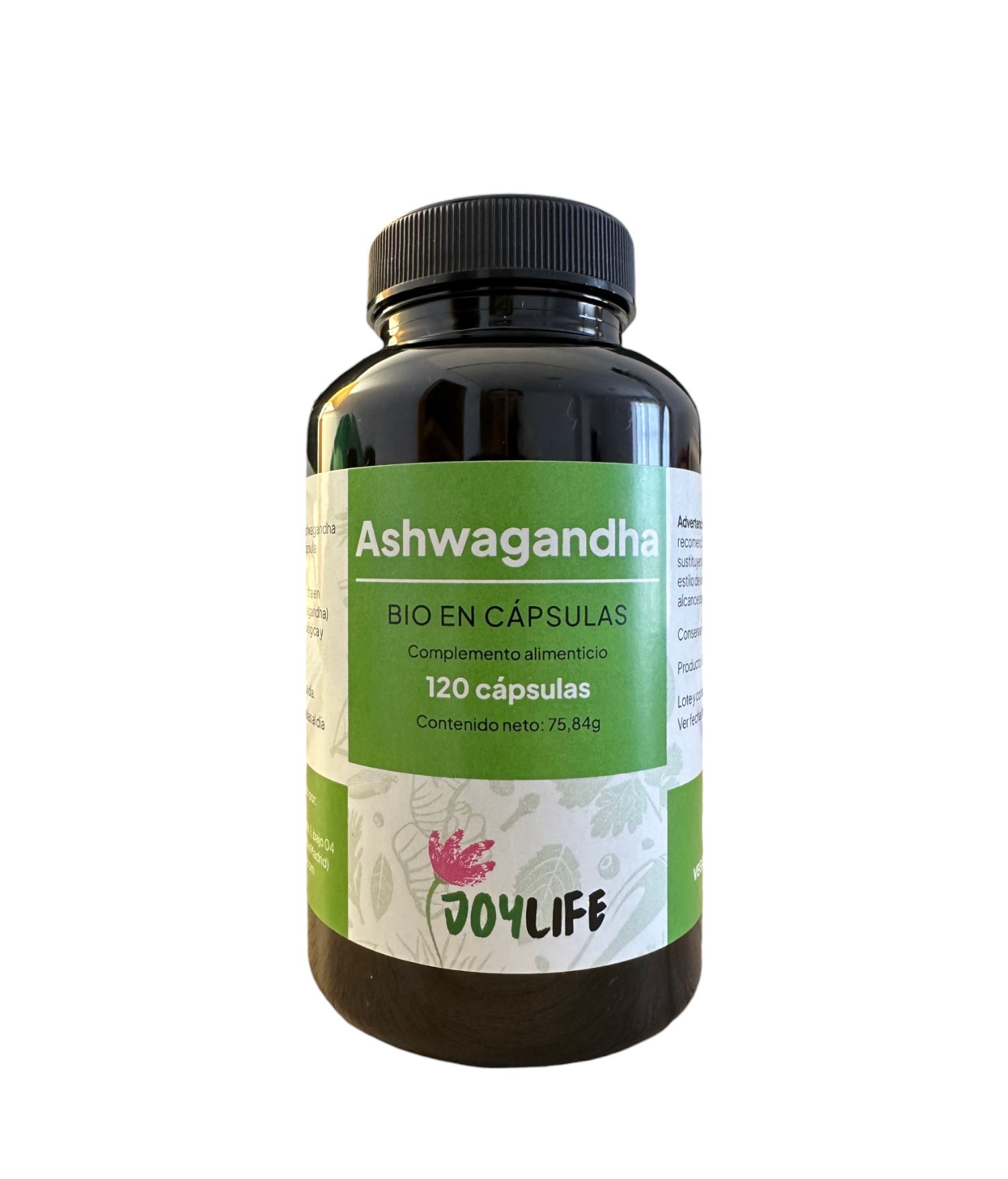 Ashwagandha Joylife 120 cápsulas | ecológico