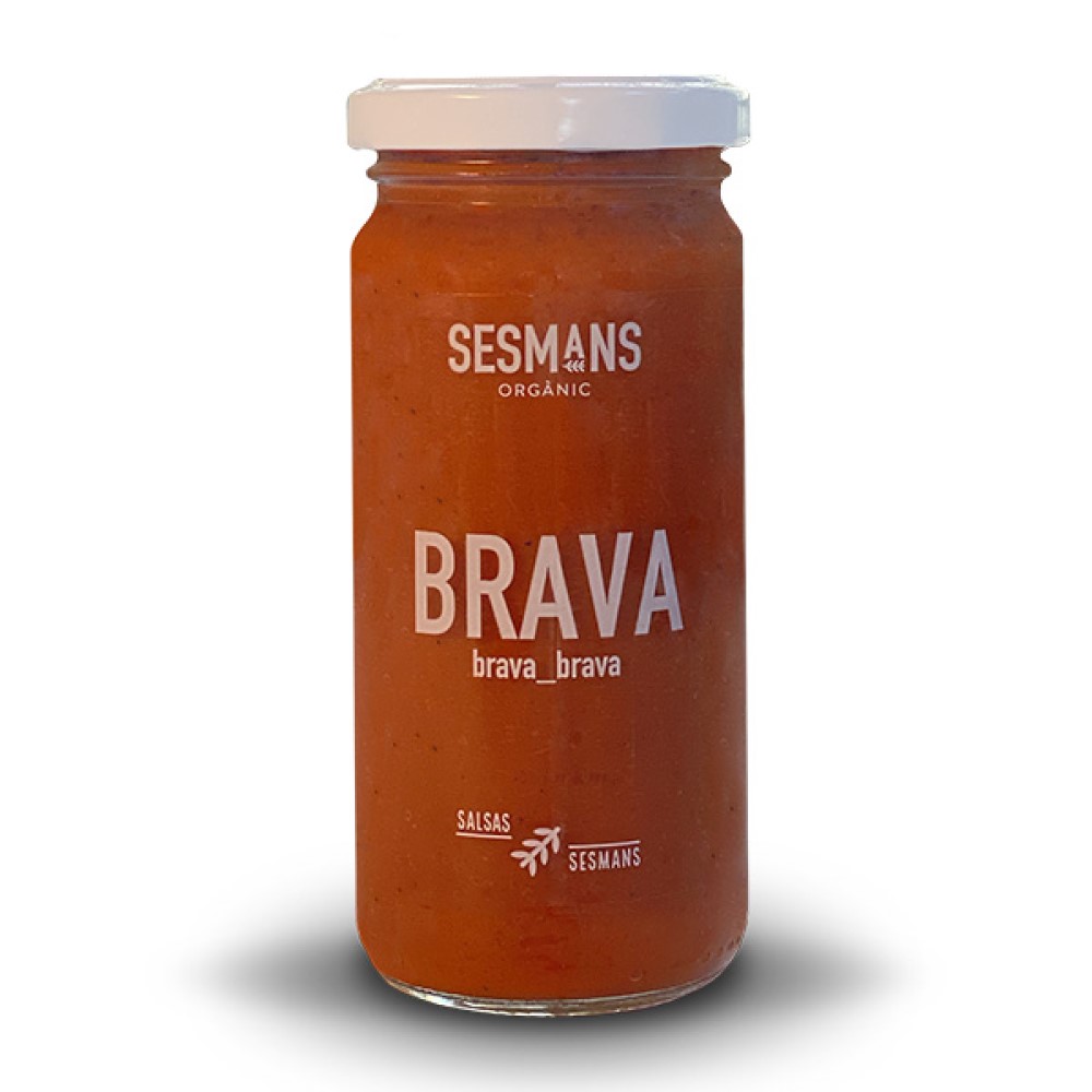 Salsa brava vegana Sesmans 240ml | ecológico