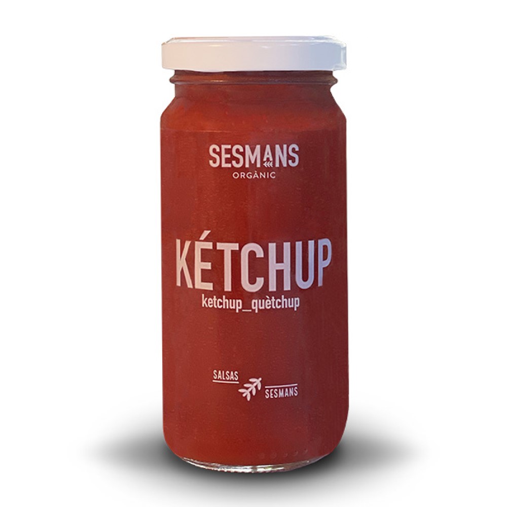 Ketchup vegano Sesmans 240ml | ecológico